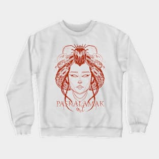 sketchy geisha art stuff Crewneck Sweatshirt